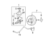 Chevy Malibu Clutch Master Repair Kit Diagram - 25872283