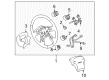 Chevy Silverado 1500 HD Steering Wheel Diagram - 15188751