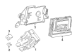 Cadillac Body Control Module Diagram - 13587704