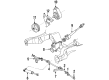 Cadillac Fleetwood Power Steering Pump Diagram - 7840244