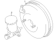 Chevy Tracker Brake Master Cylinder Repair Kit Diagram - 91174780