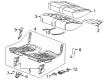 GMC Hummer EV SUV Seat Cushion Diagram - 85667378