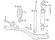 Chevy Trax Strut Housing Diagram - 42843789