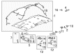Chevy Instrument Panel Light Bulb Diagram - 19116011