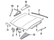 Chevy Camaro Hood Release Cable Diagram - 10182100