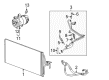 Chevy Impala A/C Compressor Clutch Diagram - 89018518