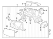 Chevy Silverado 1500 LTD Car Mirror Diagram - 84898860