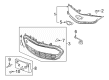 Chevy Bolt EV Emblem Diagram - 95429796