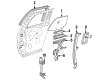 Cadillac Fleetwood Window Run Diagram - 16621187