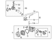 Chevy Malibu Water Pump Pulley Diagram - 12643468