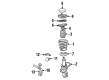 Cadillac Sway Bar Link Bushing Diagram - 3545376