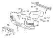 Chevy Colorado Bumper Cover Diagram - 84461421
