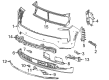 Chevy Tahoe Bumper Cover Diagram - 85797773