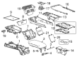 Chevy Equinox Cup Holder Diagram - 26368632