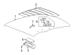 Buick Interior Door Handle Diagram - 12480458