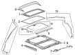 Cadillac CT4 Air Deflector Diagram - 90799232