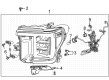 GMC Sierra 1500 Headlight Diagram - 86788465