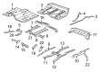 Chevy Suburban 1500 Floor Pan Diagram - 15950122
