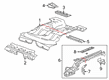 Cadillac Floor Pan Diagram - 23103443