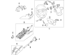 Cadillac Escalade Steering Column Cover Diagram - 84934783