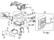 GMC Hummer EV SUV A/C Switch Diagram - 86591305
