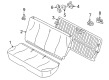 Pontiac Seat Cushion Diagram - 22651436