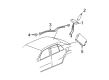 Cadillac DTS Antenna Cable Diagram - 19117365