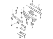 Saturn Air Duct Diagram - 21030144