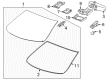 Chevy Impala Windshield Diagram - 84431401