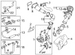 Cadillac Turbocharger Diagram - 12673350