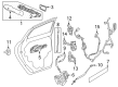 Chevy Blazer EV Door Hinge Diagram - 26458165