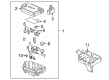 Pontiac Aztek Fuse Box Diagram - 10338237