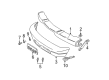 Oldsmobile Bravada Bumper Cover Diagram - 12471889