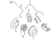 Chevy Suburban 2500 Wheel Cover Diagram - 15124265