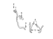 Oldsmobile Achieva Seat Belt Diagram - 12525446