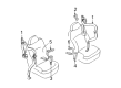 Chevy Blazer Seat Belt Diagram - 12474640