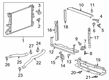 Chevy Equinox EV Coolant Temperature Sensor Diagram - 55497116