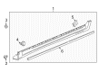 Cadillac XT5 Door Seal Diagram - 84184298