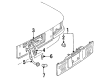 Oldsmobile Achieva Back Up Light Diagram - 16514907