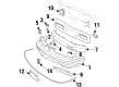 Oldsmobile Air Deflector Diagram - 10155461
