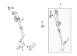 Saturn Vue Seat Belt Diagram - 19208796