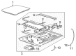Saturn Air Deflector Diagram - 24400620
