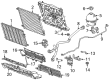 Chevy Silverado EV Coolant Reservoir Cap Diagram - 13436090