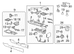 Chevy Center Console Diagram - 92247007