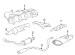 Chevy Cavalier Muffler Diagram - 22648876