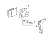 Chevy Corvette ABS Pump And Motor Assembly Diagram - 19417198