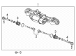 Chevy Silverado EV Tie Rod Diagram - 86523407