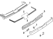 Oldsmobile Cutlass Salon Bumper Diagram - 5972519