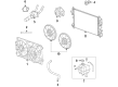 Cadillac Cooling Fan Assembly Diagram - 22747158