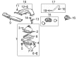 Chevy Trailblazer PCV Hose Diagram - 55499623